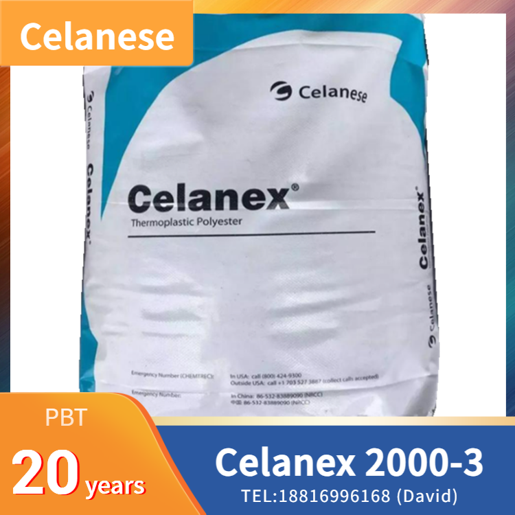 Celanese PBT Celanex 2000-3,High melt flow,High surface gloss,Stable colorability,Good rigidity,Excellent creep resistance,Abrasion resistant,Self-lubricating,Resistance to environmental stress cracking,Grease resistant,Good aging resistance,Excellent electrical insulation property,Flame retardant